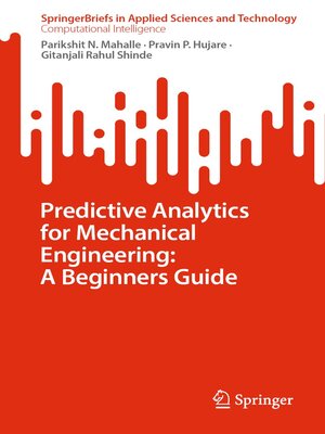 cover image of Predictive Analytics for Mechanical Engineering